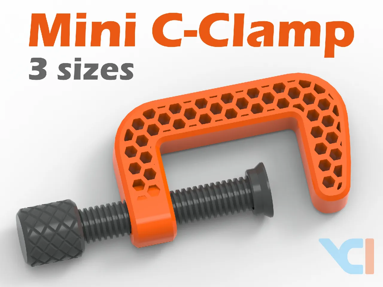 Mini C kıskaç (3 boy) — fotoğraf 1