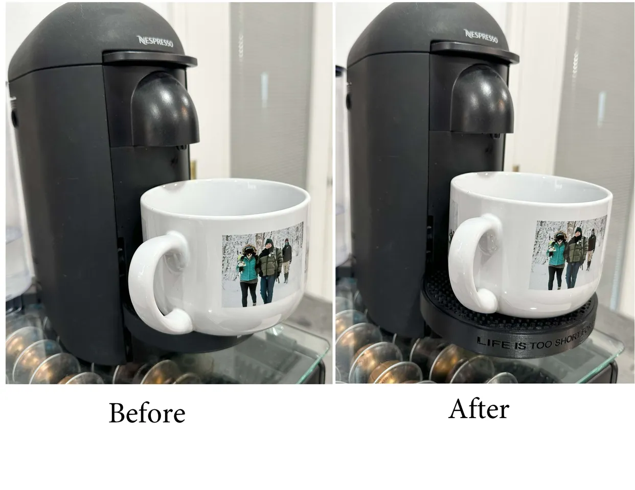 Nespresso Vertuo Plus büyük boy yedek damlama tepsisi — fotoğraf 1