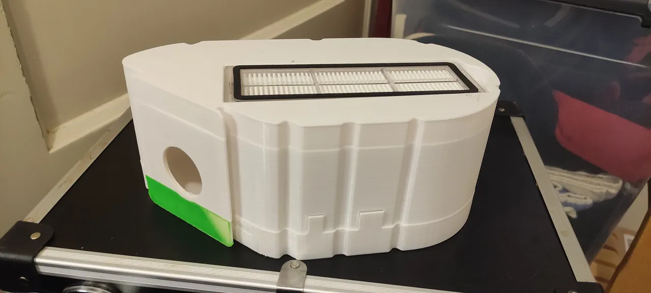 Xiaomi Dreame D10 robot süpürge yeniden kullanılabilir toz kutusu — fotoğraf 1