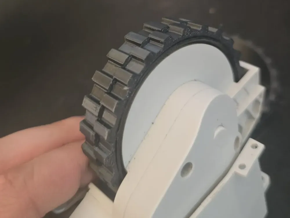 Xiaomi Vacuum 1C kauçuk onarım tekerlekleri — fotoğraf 2