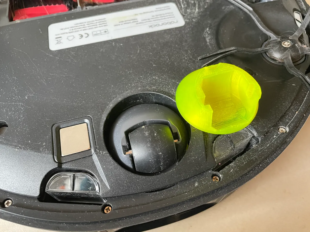 Roborock S5 Max ön tekerlek kılıfı — fotoğraf 1