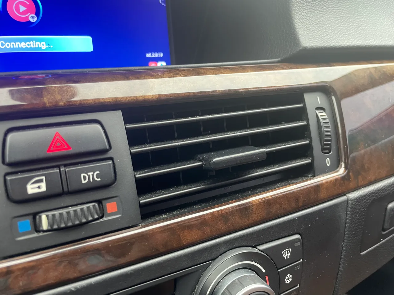 BMW E90 klima havalandırma ayarlayıcı — fotoğraf 1