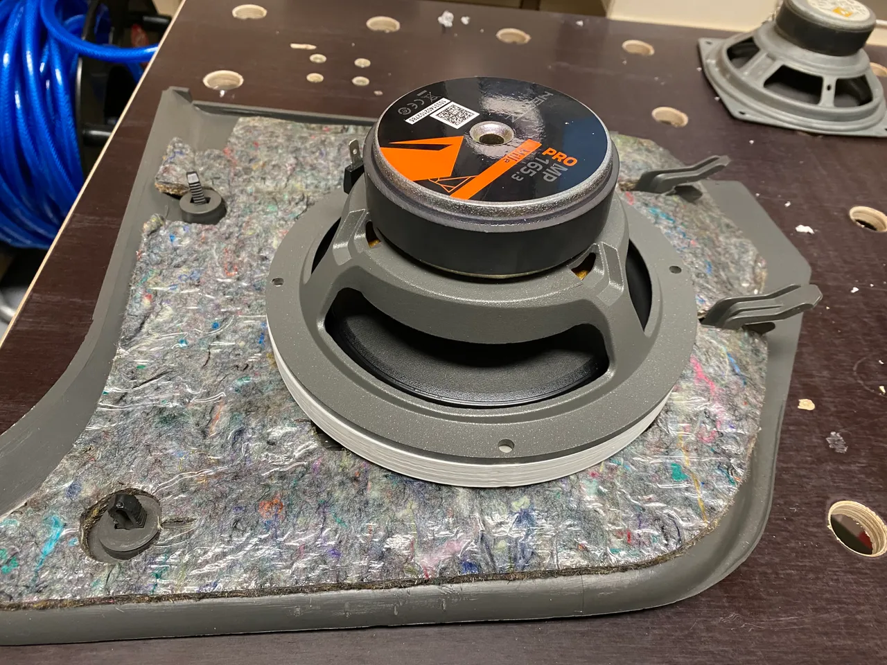 BMW E34 ön hoparlör 165 mm adaptörü — fotoğraf 3