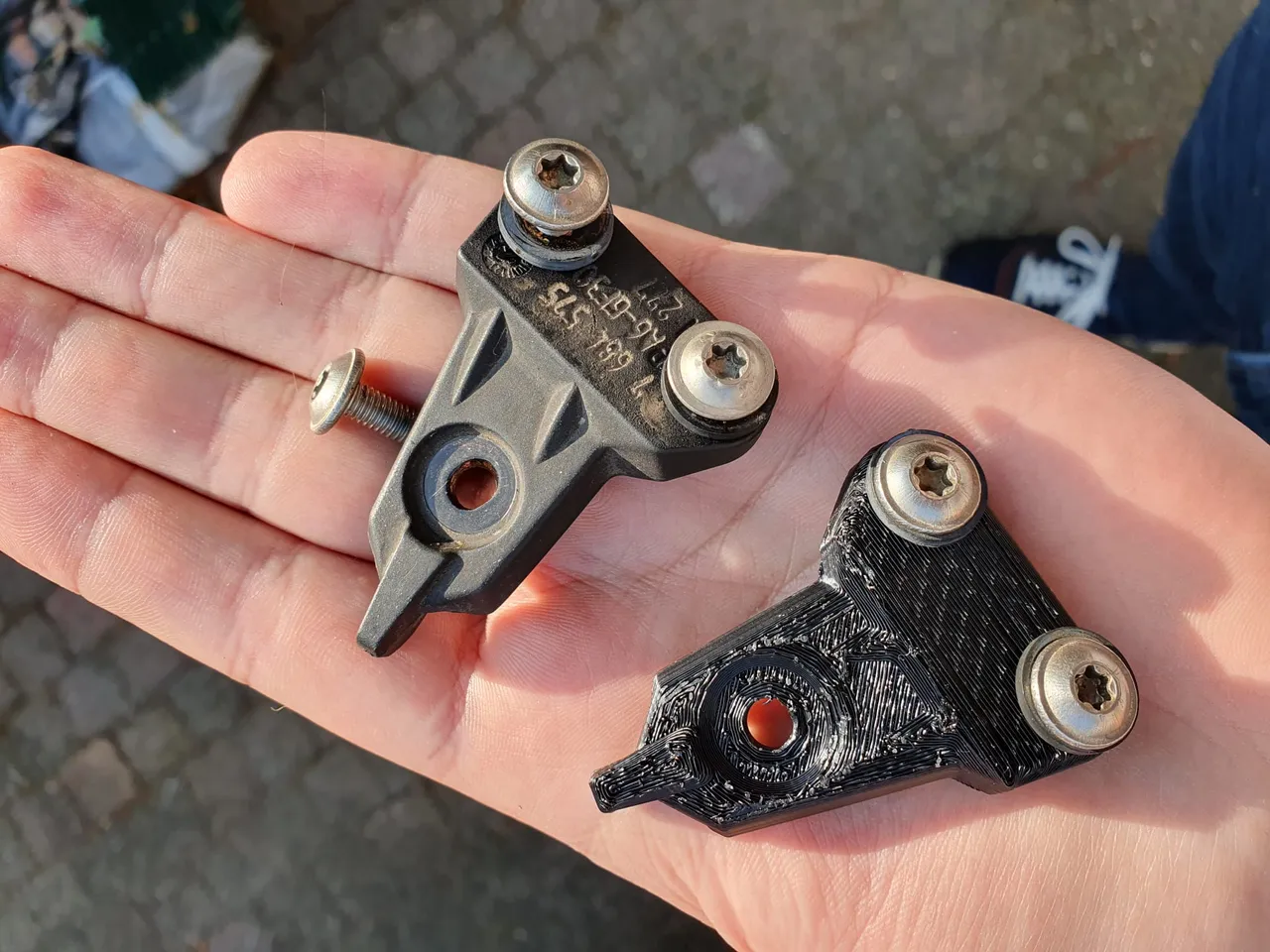 BMW R1200GS el koruma braketi (sağ/sol) — fotoğraf 1
